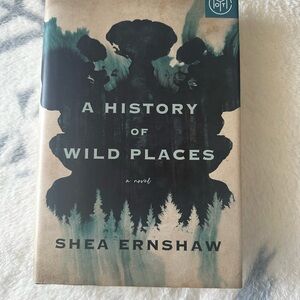 A History of Wild Places by Shea Ernshaw - Black and Green Coffee Table Book
